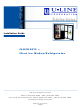 U-Line Echelon CLRCO2075 Installation Manual