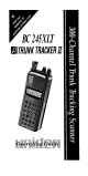 Uniden BC 245XLT Trunk Tracker II Operating Manual