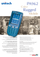 Unitech PA962 Specifications