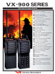 Vertex Standard VX-900 Series Brochure & Specs
