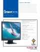 Optiquest Optiquest Q171b Specification Sheet