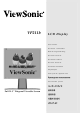 Viewsonic VP211b User Manual