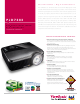 Viewsonic PJD7383 Specification Sheet
