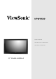 Viewsonic VPW5500 User Manual