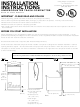 Viking VUC181 Installation Instructions