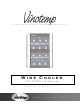 Vinotemp VT-12TEDI Owner's Manual