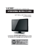 Viore LC32VH56 Operating Instructions Manual