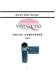 VistaQuest VQ-DV7 Quick Start Manual
