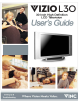 Vizio L30 User Manual