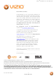 Vizio VP505XVT User Manual