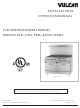 Vulcan-Hart E24L SERIES Installation & Operation Manual