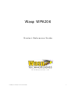 Wasp WPA206 Product Reference Manual