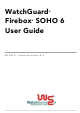Watchguard Firebox SOHO 6 User Manual