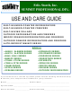 Summit SCR600LOS SERIES Use And Care Manual