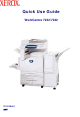 Xerox WorkCentre 7232 Quick Use Manual