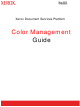 Xerox DocuColor 2045 Color Management Manual