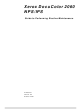 Xerox DocuColor 2060 Maintenance Manual