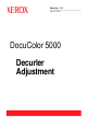 Xerox DocuColor 5000 Administrator's Manual