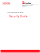 Xerox DocuPrint 100MX Security Manual