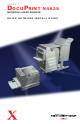 Xerox DocuPrint N4525 Network Installation Manual