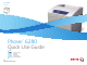 Xerox Phaser 6280 Quick Use Manual