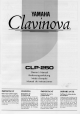 Yamaha Clavinova CLP-250 Owner's Manual