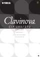 Yamaha Clavinova CLP-270 Data List