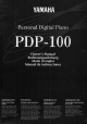 Yamaha PDP-100 Owner's Manual