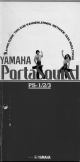 Yamaha PortaSound PS-1 Playing Manual