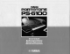 Yamaha PortaTone PS-6100 Owner's Manual