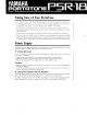 Yamaha PortaTone PSR-18 Owner's Manual