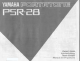 Yamaha PortaTone PSR-28 Owner's Manual