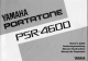 Yamaha Portatone PSR-4600 Owner's Manual