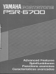 Yamaha PSR-6700 Advanced Features Manual