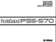 Yamaha PortaSound PSS-570 Owner's Manual