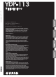 Yamaha YDP-113 Owner's Manual