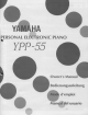 Yamaha YPP-55 Owner's Manual