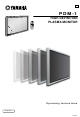 Yamaha PDM-1 Operating Instructions Manual
