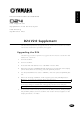 Yamaha D24 Upgrade Manual