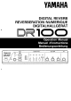 Yamaha DR100 Operation Manual