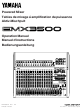 Yamaha EMX3500 Operation Manual