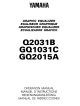 Yamaha GQ1031C Operation Manual