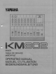 Yamaha KM802 Operating Manual