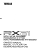 Yamaha RX-21 Owner's Manual