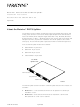Paradyne Hotwire 5020 Installation Instructions Manual