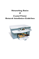 PHILIPS CRYSTAL 650 - NETWORK Network Installation Manual
