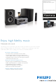 PHILIPS Harmony DCB7005 Brochure