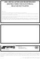 SMEG SE32CX Use, Installation And Maintenance Instructions