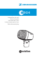 SENNHEISER evolution E904 Instructions For Use Manual