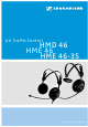 SENNHEISER HMD 46 Instruction Manual